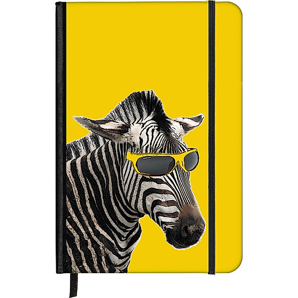 SoftTouch Notebook Cool Zebra 9 x 14 cm, Matt Dinniman