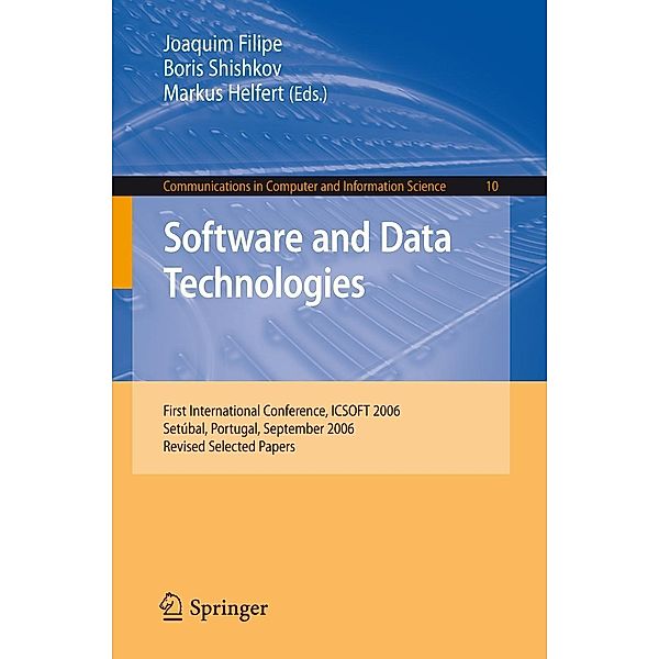 Software and Data Technologies / Communications in Computer and Information Science Bd.10