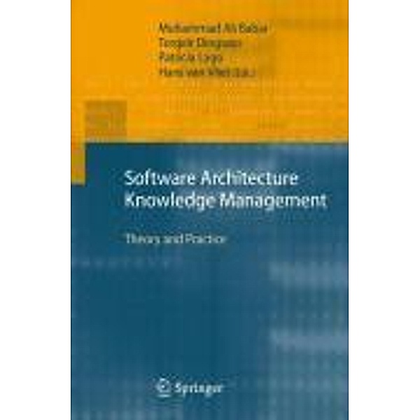 Software Architecture Knowledge Management, Torgeir Dingsøyr, Patricia Lago