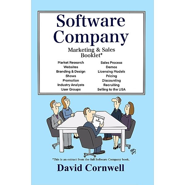 Software Company: Marketing and Sales Chapters, David Cornwell