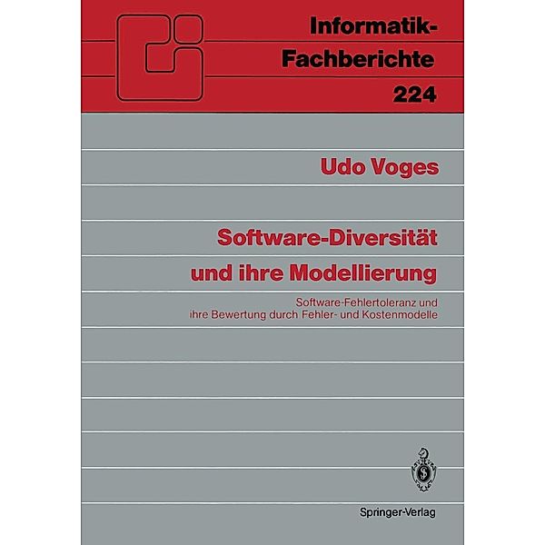 Software-Diversität und ihre Modellierung / Informatik-Fachberichte Bd.224, Udo Voges