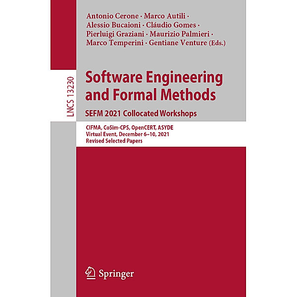 Software Engineering and Formal Methods. SEFM 2021 Collocated Workshops