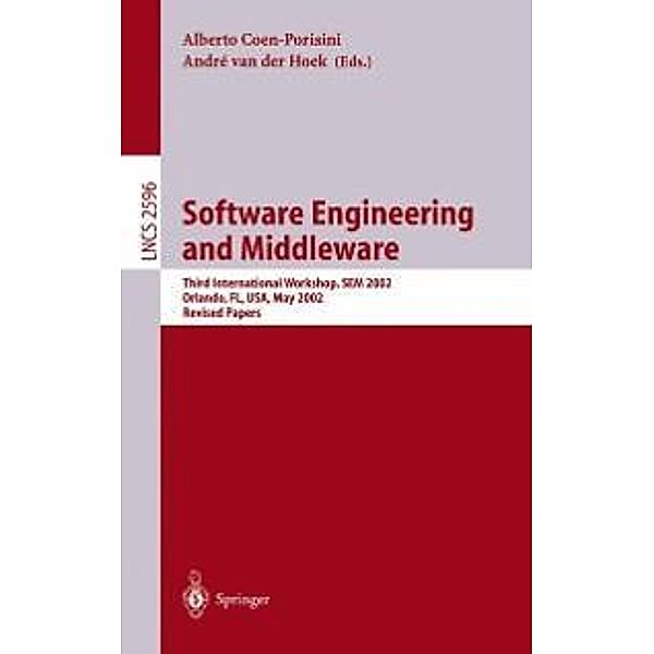 Software Engineering and Middleware / Lecture Notes in Computer Science Bd.2596