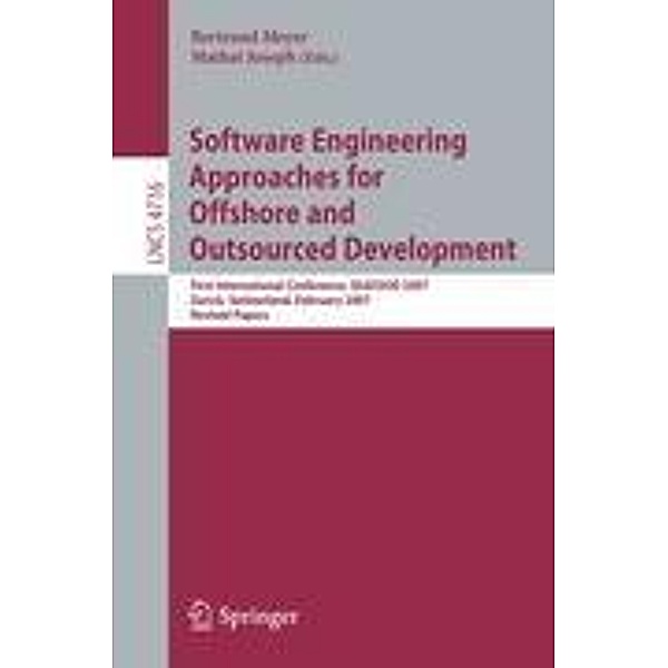Software Engineering Approaches for Offshore and Outsourced