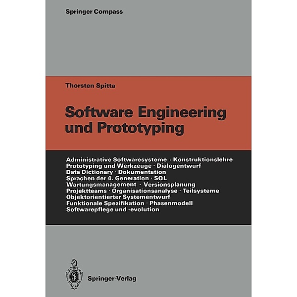 Software Engineering und Prototyping / Springer Compass, Thorsten Spitta