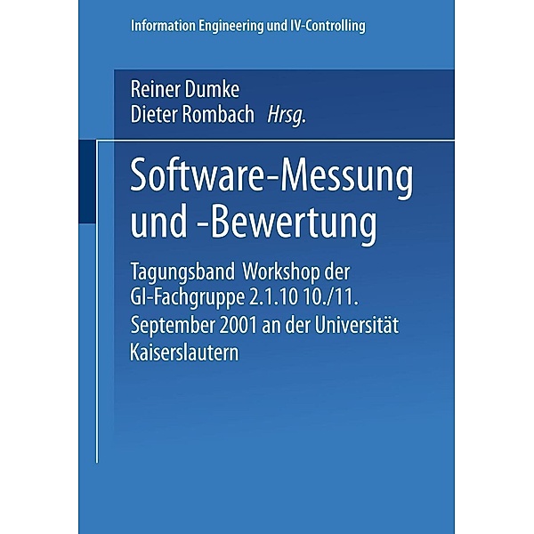 Software-Messung und -Bewertung / Information Engineering und IV-Controlling