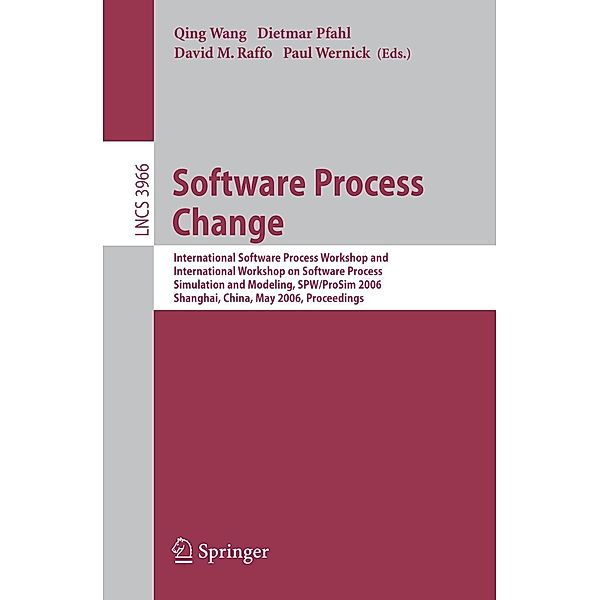 Software Process Change / Lecture Notes in Computer Science Bd.3966