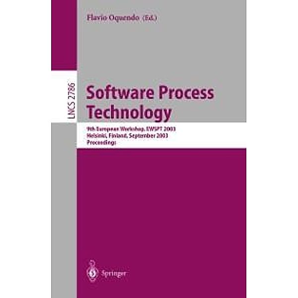 Software Process Technology / Lecture Notes in Computer Science Bd.2786