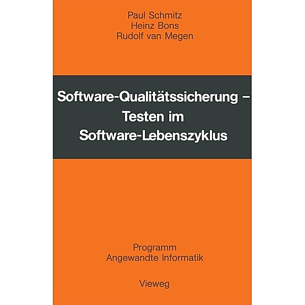 Software-Qualitätssicherung / Programm Angewandte Informatik, Paul Schmitz