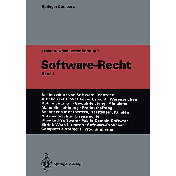 Software-Recht, Frank A. Koch, Peter Schnupp