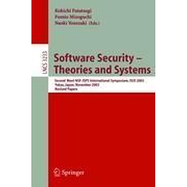 Software Security - Theories and Systems