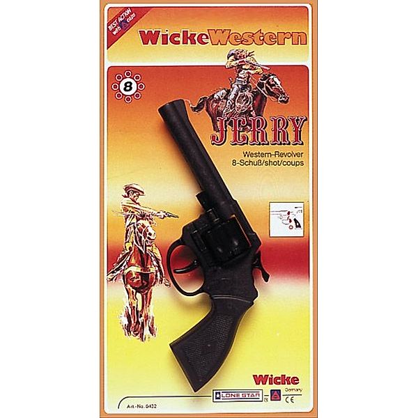 Sohni-Wicke Sohni-Wicke 8er Westernpistole Jerry ca. 19,2 cm, Tester