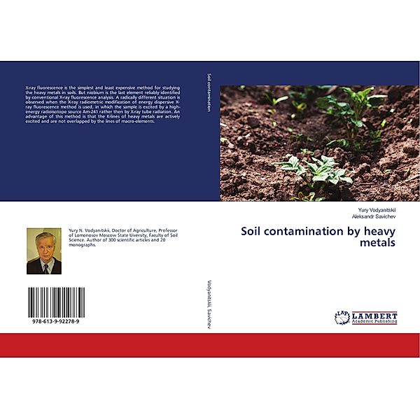 Soil contamination by heavy metals, Yury Vodyanitskii, Aleksandr Savichev
