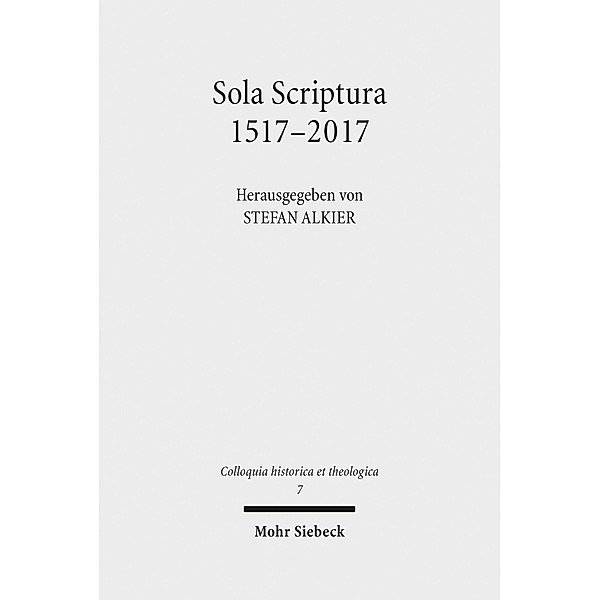 Sola Scriptura 1517-2017