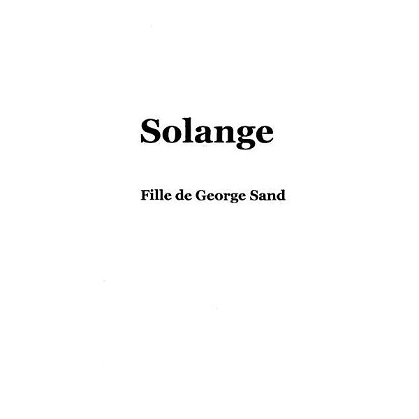 Solange / Hors-collection, Michelle Tricot