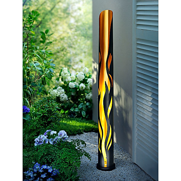 Solar-Dekoleuchte Flame 100 cm