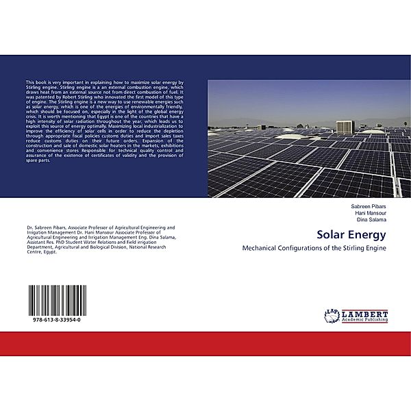 Solar Energy, Sabreen Pibars, Hani Mansour, Dina Salama