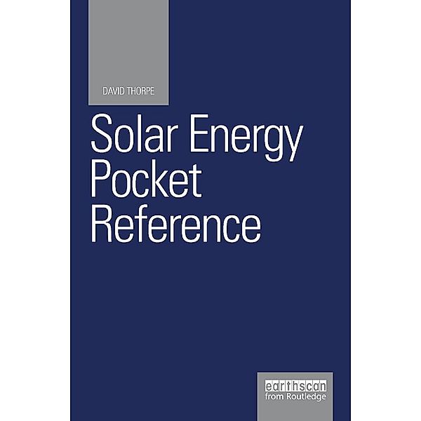 Solar Energy Pocket Reference, David Thorpe