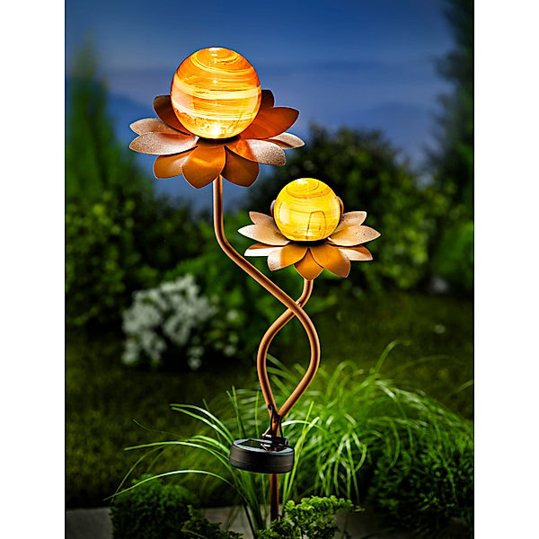 Solar-Gartenstecker Duo Alani