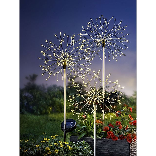 Solar-Gartenstecker Pusteblume, 3er Set bestellen | Weltbild.de