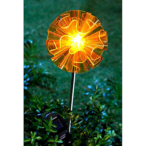 Solar-Gartenstecker Swing (Farbe: orange)