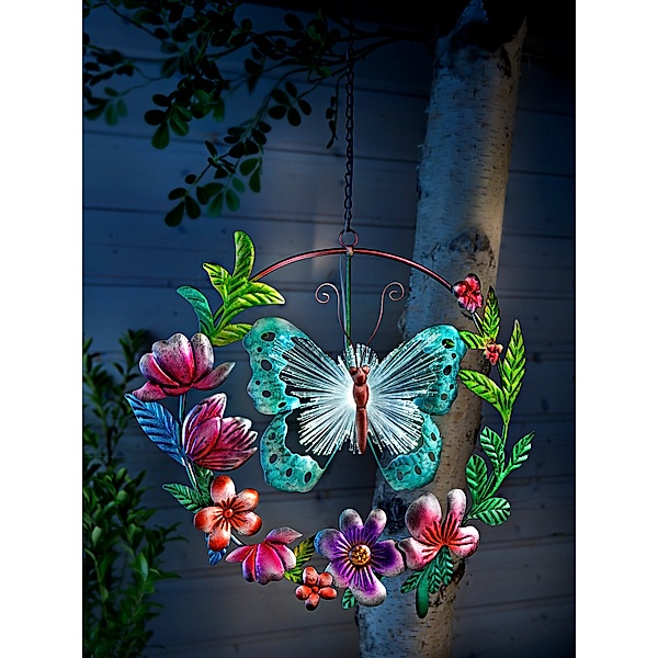 Solar-Hängdeko Schmetterling