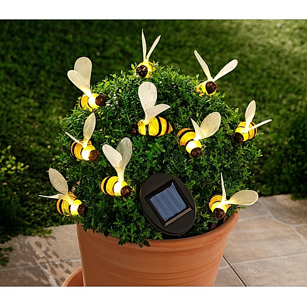 Solar-Lichterkette Bienchen
