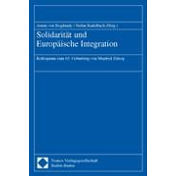 Solidarität und Europäische Integration