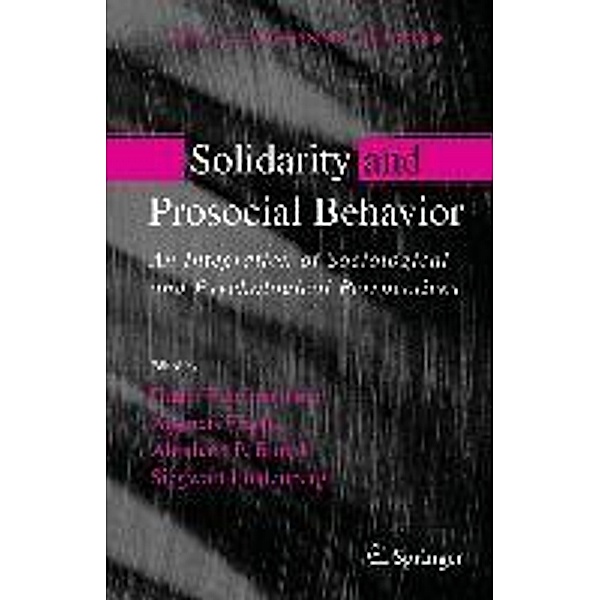 Solidarity and Prosocial Behavior / Critical Issues in Social Justice