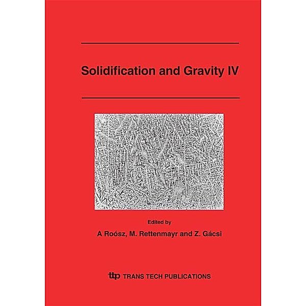 Solidification and Gravity IV