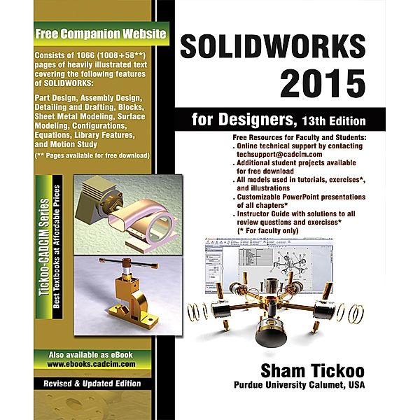 SOLIDWORKS 2015 for Designers, Sham Tickoo