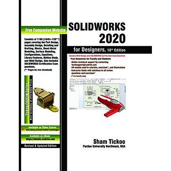SOLIDWORKS 2020 for Designers, 18th Edition, Sham Tickoo