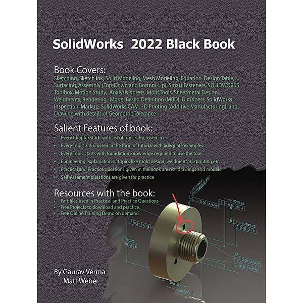 SolidWorks 2022 Black Book, Gaurav Verma, Matt Weber
