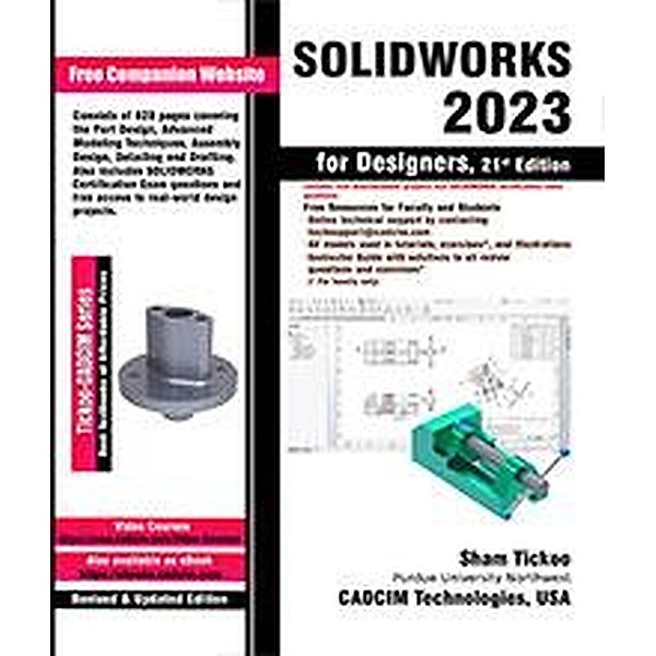 SOLIDWORKS 2023 for Designers, 21st Edition, Sham Tickoo