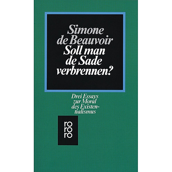 Soll man de Sade verbrennen?, Simone de Beauvoir