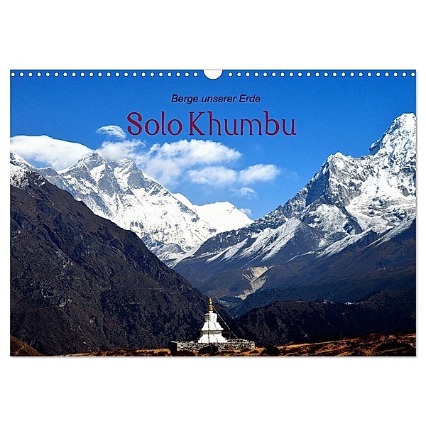 Solo Khumbu (Wandkalender 2024 DIN A3 quer), CALVENDO Monatskalender, Edgar Remberg