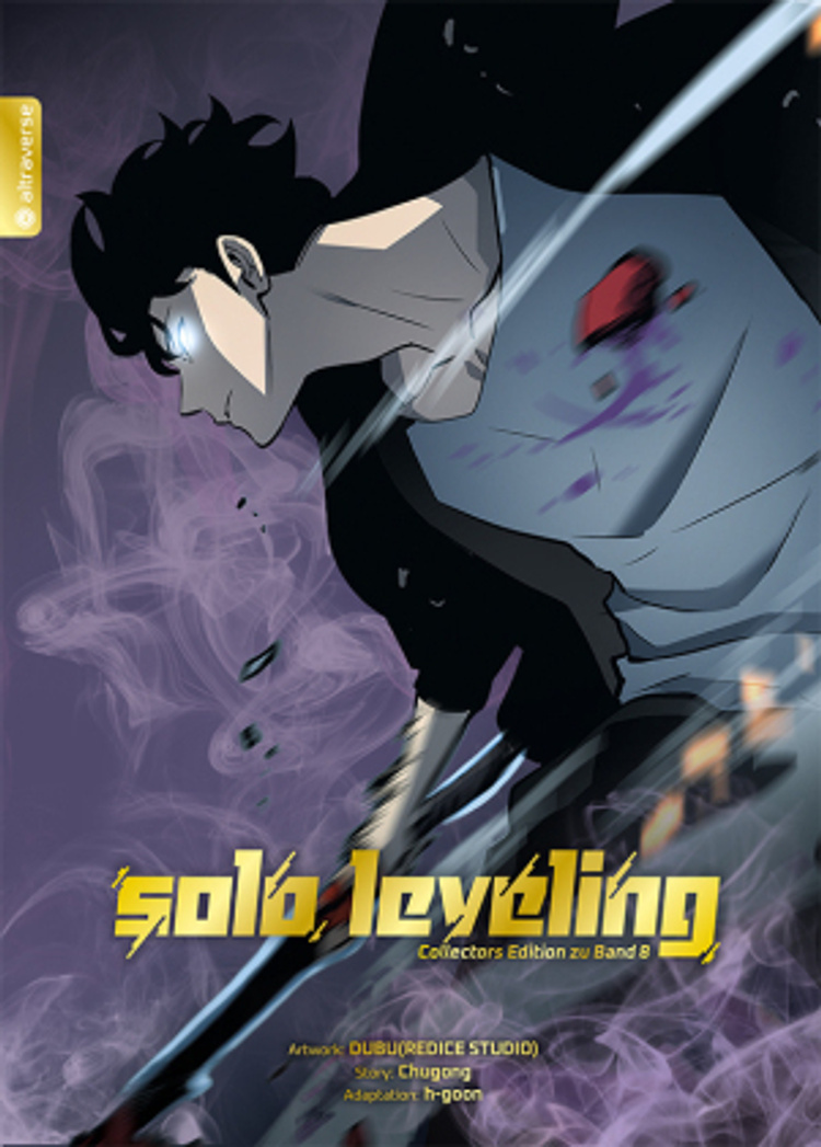 Solo Leveling Collectors Edition 08, m. 1 Beilage, m. 4 Beilage, m. 2  Beilage Solo Leveling Bd.8
