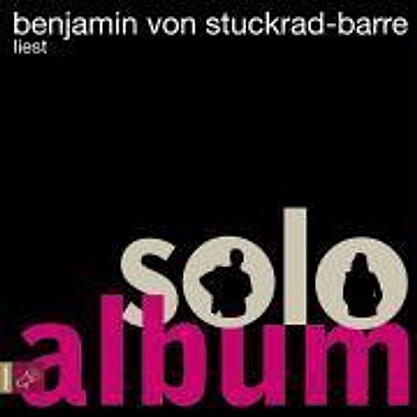 Soloalbum, 1 MP3-CD, Benjamin von Stuckrad-Barre