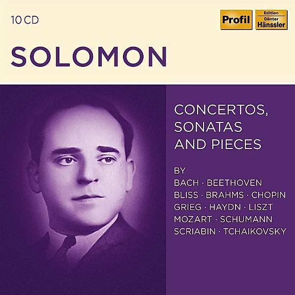Solomon - Concertos,Sonatas And Pieces, Solomon, L. Maazel, H. Menges, A Pini