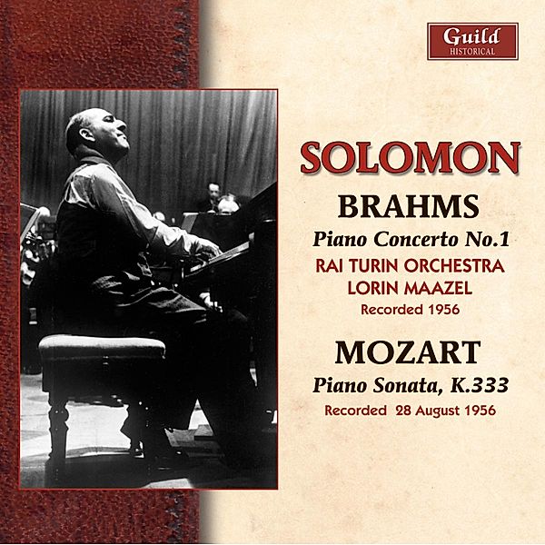 Solomon Spielt Brahms 1, Solomon, Maazel, RAI Turin Orch.