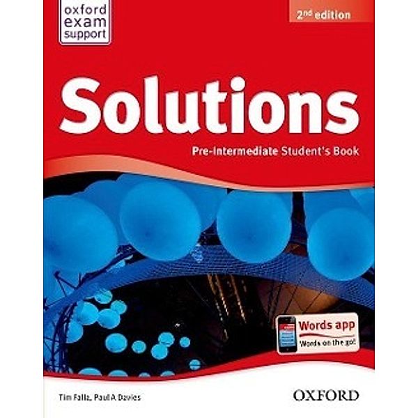 Solutions: Pre-Intermediate: Student's Book