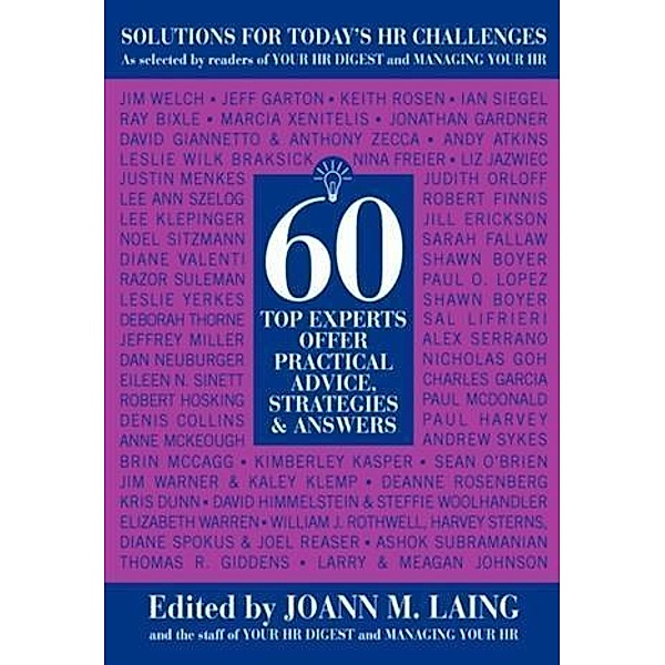 Solutions To Today's HR Challenges, JoAnn Laing