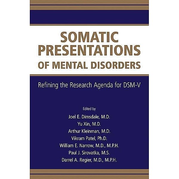 Somatic Presentations of Mental Disorders