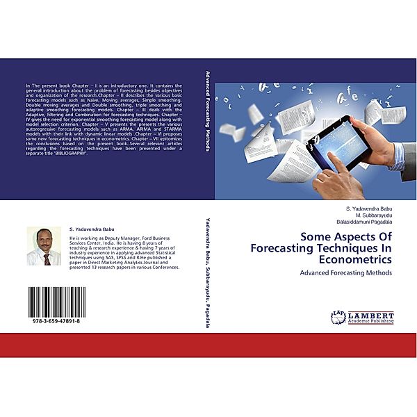 Some Aspects Of Forecasting Techniques In Econometrics, S. Yadavendra Babu, M. Subbarayudu, Balasiddamuni Pagadala