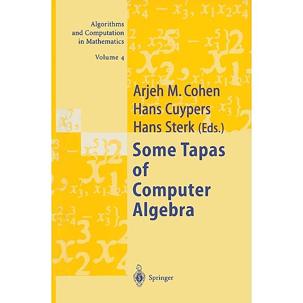 Some Tapas of Computer Algebra / Algorithms and Computation in Mathematics Bd.4