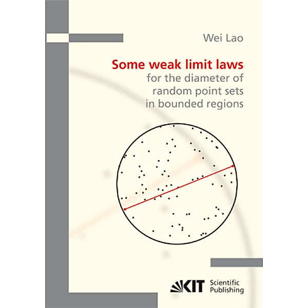 Some weak limit laws for the diameter of random point sets in bounded regions, Wei Lao
