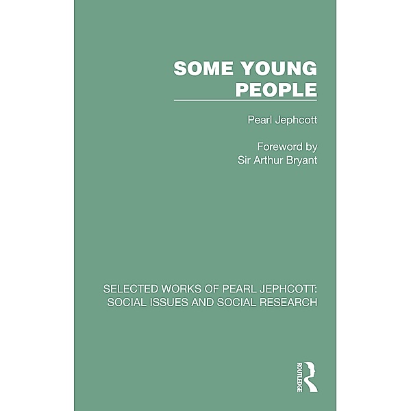 Some Young People, Pearl Jephcott