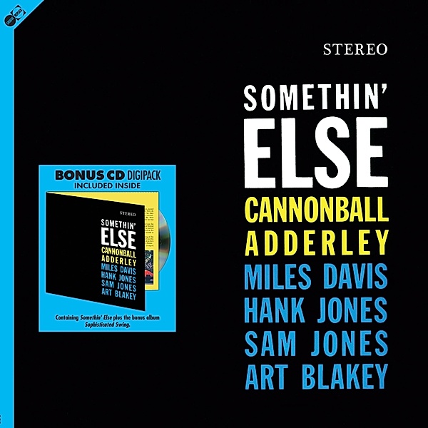 Somethin' Else (180g Lp+Bonus Cd) (Vinyl), Cannonball Adderley