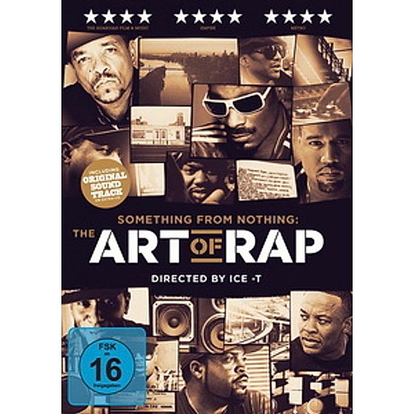 Something from Nothing: The Art of Rap, Ice-T, Dr.Dre, Eminem, Run Dmc, Kanye West