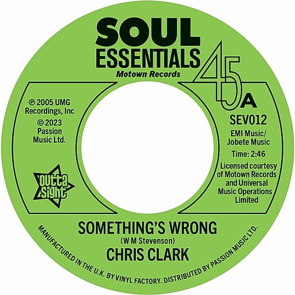 Something'S Wrong/Do I Love You (Indeed I Do), Chris Clark